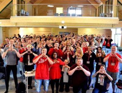 Молодежь Профсоюза жизнеобеспечения на конференции в Норвегии