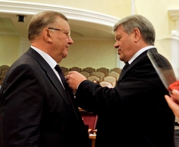 Председатель ФПСК В. Брыкалов награжден медалью ордена «За заслуги перед Отечеством» 