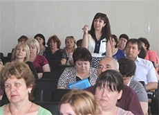 В Буденновске прошло очередное занятие зонального обучающего семинара Учебно-методического центра ФПСК по курсу «Осуществление профсоюзного контроля за соблюдением законодательства по охране труда»